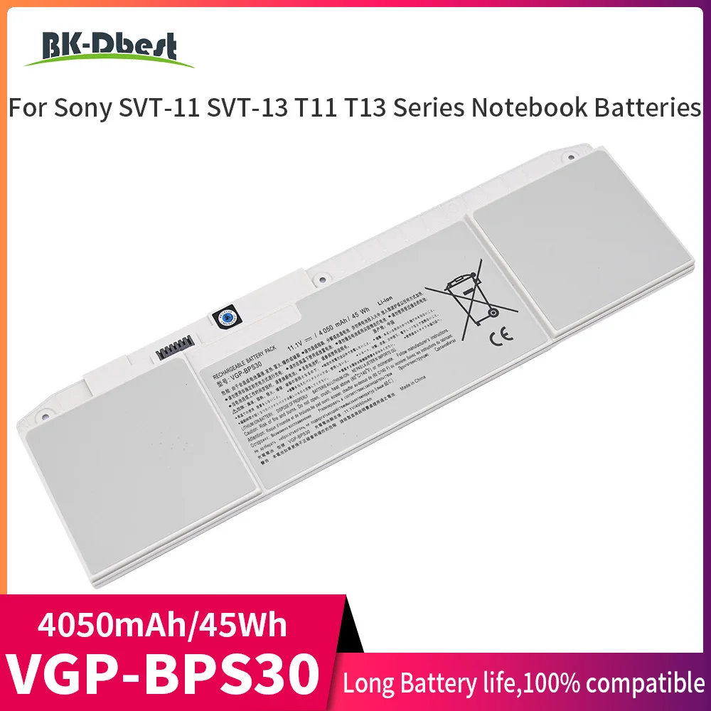 BK-Dbest 11.1 v 45wh Nešiojamas Baterija BPS30 Sony VAIO SVT11113FA SVT11127CC SVT13113FX