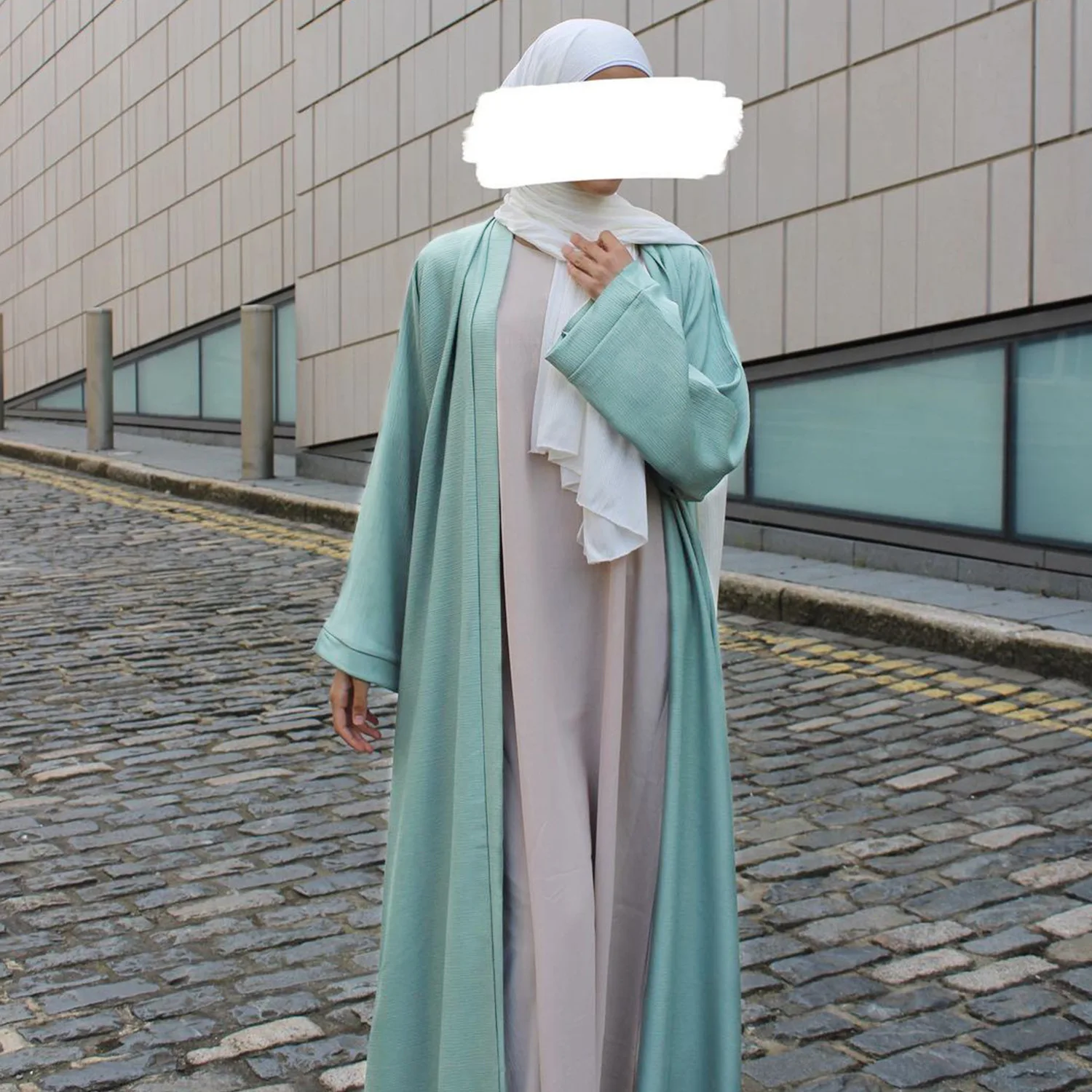 Musulmonų Suknelė Vientisos Spalvos Megztinis Suknelė Elegantiškas Dubajus Turkija, Arabų Islamo, Turkijai Caftan Abaja Temperamentas Saudo Arabijos Moterys Suknelė