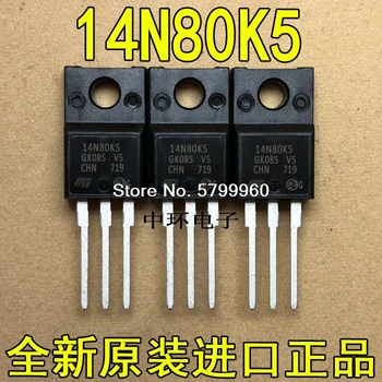 10vnt/daug STF14N80K5 14N80K5 14A800V tranzistorius