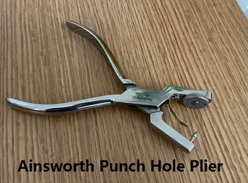 1piece Nerūdijančio Plieno Endodontinis Ainsworth Punch Skylės Tiekėjas Dantų Gumos Dam Apkabos Priemonių Forcep