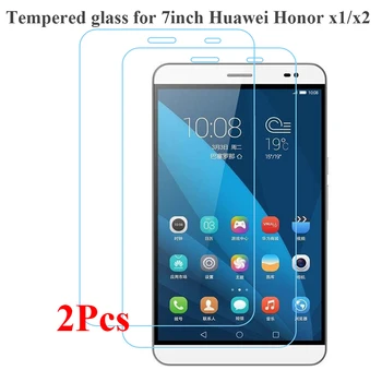 2vnt/Pak Ekrano apsaugos Huawei Honor X2 PERLAS-703L PERLAS-702L 0,3 MM 9H Tablet Grūdintas Stiklas 7