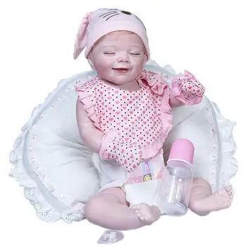 55cm Realistiškos Lėlės Vinilo Bamblys Kūdikiams Princesė Miega Žaislas Dropship