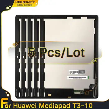 5VNT Tablet LCD Huawei MediaPad T3 10 MAA-L03 MAA-L09 MAA-W09 LCD Ekranas Jutiklinis Ekranas skaitmeninis keitiklis Asamblėjos Mediapad 10 T3