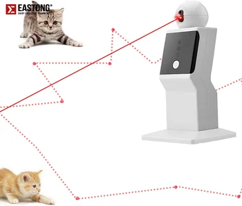 ATUBAN Katė Lazerio Žaislas, Automatinė,Atsitiktinai Juda Interaktyvus Lazerio Katė Žaislas, skirtas Patalpų Kačių ir Kačiukų,Šunų,Kačių Red Dot Naudotis Žaislas