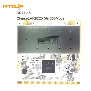 Atheros AR9220 už SR71-15 320mw 802.11 abgn 5 ghz 2 MMCX antenos Radijo Modulis Mini PCI tinklo plokštė