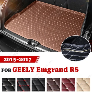 Automobilio bagažo skyriaus Kilimėlis GEELY Emgrand RS 2015 2016 2017 Custom Automobilių Aksesuarai, Auto Vidaus Apdaila