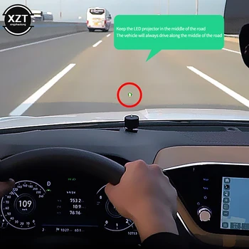 Automobilių nukrypimą nuo kelio Juostos Įspėjimo Sistema Padeda Projekcija LED Šviesos Anti-susidūrimo Automobilio Saugos Vairavimo Universalus Automobilių, Sunkvežimių VISUREIGIS