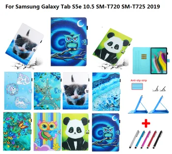 Caqa Samsung Galaxy Tab S5e 10.5 Atveju SM-T720 SM-T725 2019 Stovėti Tablet Fundas Shell Tab S5e 10.5
