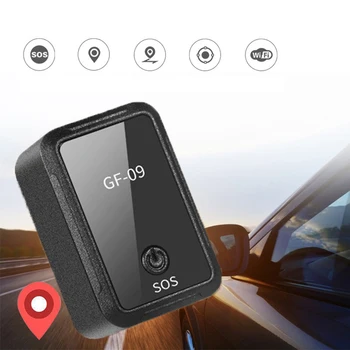 GF 09 Mini Automobilių Tracker Magnetinio Automobilių GPS Locator Anti-Lost Įrašymo Sekimo Įrenginys Gali Balsu Telefonas Wifi SVARŲ su APP