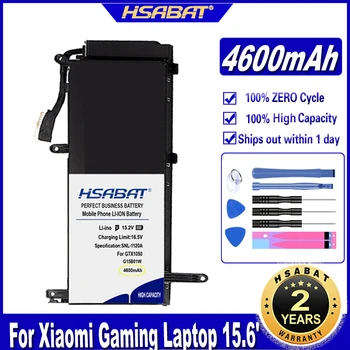 HSABAT G15B01W 4600mAh Nešiojamas Baterija Xiaomi Žaidimų Nešiojamas 15.6