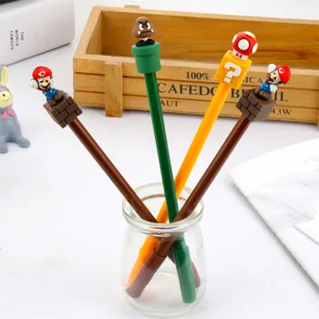 Manga animacinių filmų pen neutralus pen kūrybos raštinės reikmenys juodosios vandens rašiklis parašą pen studentų prekių prizą 0,5 mm mokyklos naudoti