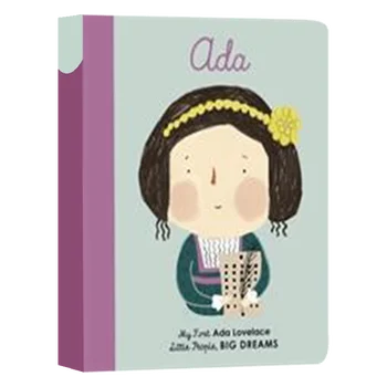 Mažai Žmonių, Didelių Svajonių Ada Lovelace, knygos Vaikams, vyresniems 3 4 5 6 anglų knygelių, 9781786032607