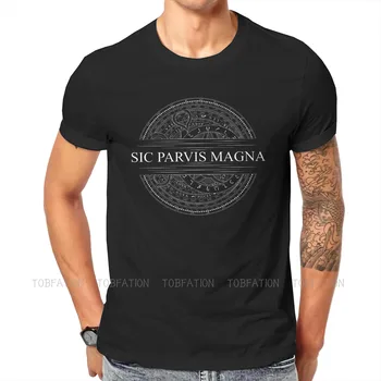 Nak Parvis Magna Hipster TShirts Neatrastų Vyrų Harajuku Grynos Medvilnės Viršūnės T Shirt O Kaklo Didelis Dydis