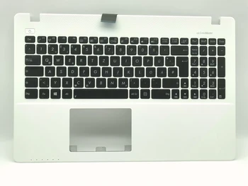 Nauja Originali DE/GR/vokiečių Tastatur už Asus R510J R510JD R510JK R510JX Klaviatūros Topcase su Balta palmrest