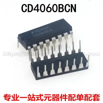 Naujas importuotų CD4060BCN CD40608CN CINKAVIMAS - 16 binary skaitliukas chip, lustas