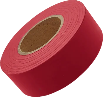 Raudona 12 PAK Ne Klijais atsargiai juosta Plastiko Apklausa Žymėjimo juostos Žymėjimo Juosta Roll Žymeklis Juostos spalvos juosta Roll Filialai