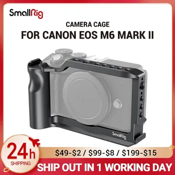 SmallRig Kamera Narve Įrenginys Canon EOS M6 Mark II w/ Patogi Rankena Rankena 2 Šalčio Batų Kalno Canon Fotoaparatas Accessries 2515B