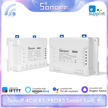 Sonoff 4CH Pro R3/4CH Belaidžio ryšio Relės Modulis Ewelink R3 Wifi Smart Switch 