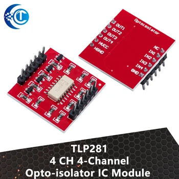 TLP281 4 CH 4-Kanalų Optiniu-izoliatorius SSD Modulio Arduino Plėtros Valdybos Aukšto Ir Žemo Lygio Optocoupler Izoliacija 4 Kanalų