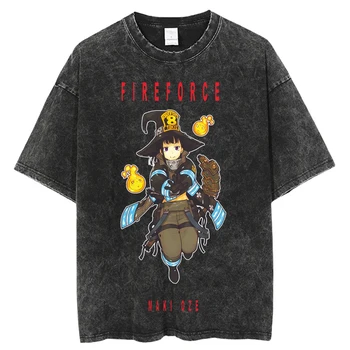 Vintage Plauti Tshirts Fife Jėga Anime Marškinėliai Harajuku Negabaritinių Tee Medvilnės mados Streetwear