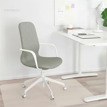 Šiuolaikinės Žalia Biuro Kėdės Šiaurės Biuro Baldai Studijų Kompiuterio Kėdė Paprasta Liftas Swivel Kedės Atlošo Žaidimų Kėdė