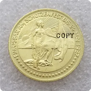 Šveicarija 1987 Fotografavimo Galarus Kopijuoti Monetos progines monetas-monetos replika medalis monetų kolekcionieriams