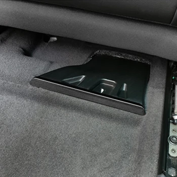 Audi Q4 E-Tron 2022 ABS Juoda Automobilio Sėdynės Lizdo Oro Išleidimo Angos Apsaugoti Padengti Apdailos Lipdukai, Automobilių Reikmenys