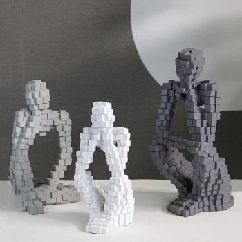 Derva Pav Skulptūra, Mozaika Geometrijos Bloko Duomenys Statula Kambario Estetika Papuošalai Abstraktaus Pobūdžio Skulptūra Apdaila