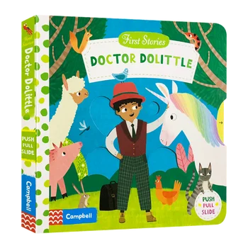 Pirmas Istorijas Doctor Dolittle, knygos Vaikams, vyresniems 3 4 5 6, anglų paveikslėlį knyga, 9781529003727